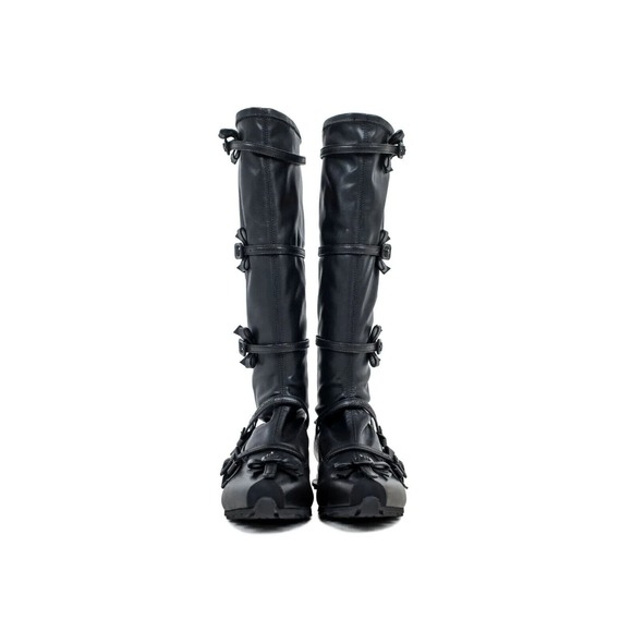 Kiko Kostadinov RIBBON HIGH BOOT BLACK size IT 39 - Picture 10 of 15